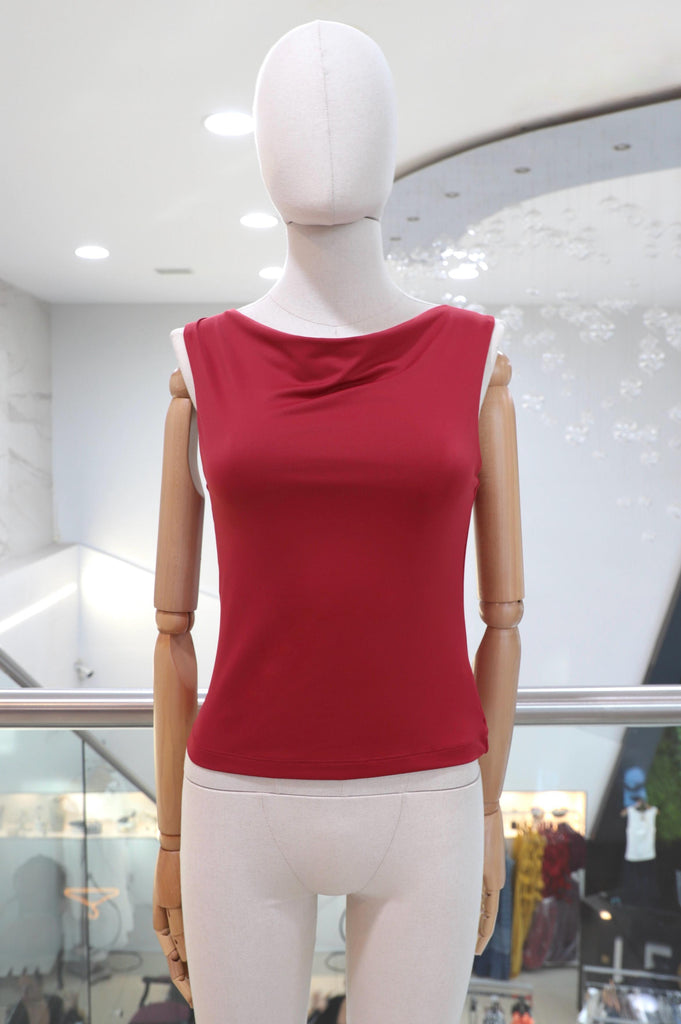 Blusa licra roja