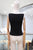 Blusa licra negra