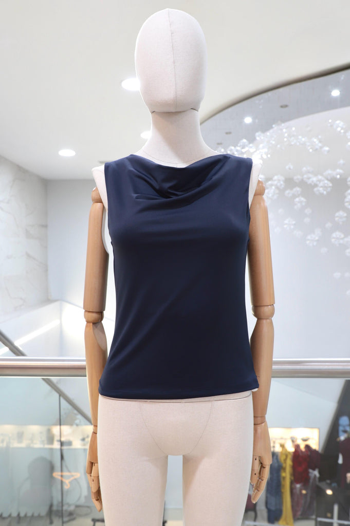 Blusa licra azul