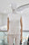 Blusa plisada ivory