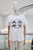 T-shirt blanca elefantes