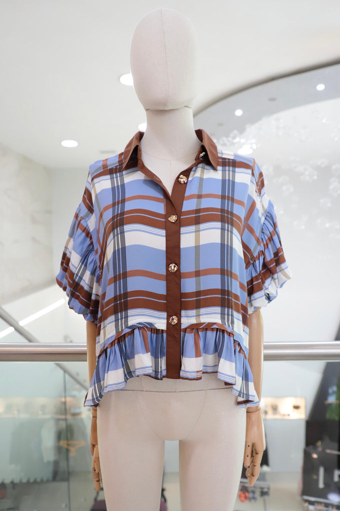 Blusa camisera multi