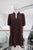 Vestido batita café