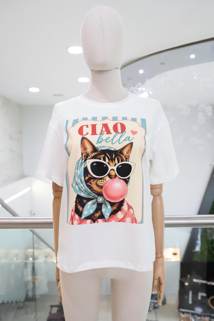 T-shirt Ciao bella
