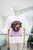 T-shirt perrito salchicha lila