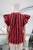 Blusa roja y negro