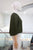 Blusa verde olivo
