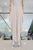 Short volantes beige