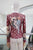 Blusa vino mesh osito