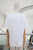 T-shirt blanca hebillas