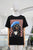 T-shirt negra perrito taza