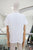 T-shirt blanca gatito VOGUE