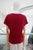 T-shirt roja gatito VOGUE