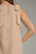 Vestido corto café
