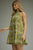 Vestido corto verde