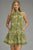 Vestido corto verde