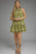 Vestido corto verde