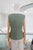 Blusa asimétrica verde