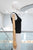 Blusa licra negra