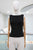 Blusa licra negra