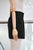 Short de vestir negro