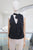 Blusa negra polka dots