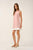 Vestido corto baby pink
