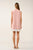 Vestido corto baby pink