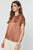 Blusa seda café