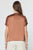 Blusa seda café