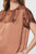 Blusa seda café