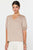 Blusa seda beige