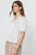 Blusa seda blanca
