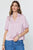 Blusa seda rosa