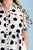 Blusa polka dots b/n