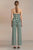 Conjunto rayas verde