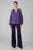 Blusa morada encaje