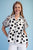 Blusa polka dots b/n