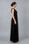 Vestido lentejuela negro