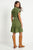 Vestido corto verde
