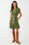 Vestido corto verde