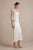 Vestido satín perla