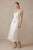 Vestido satín perla